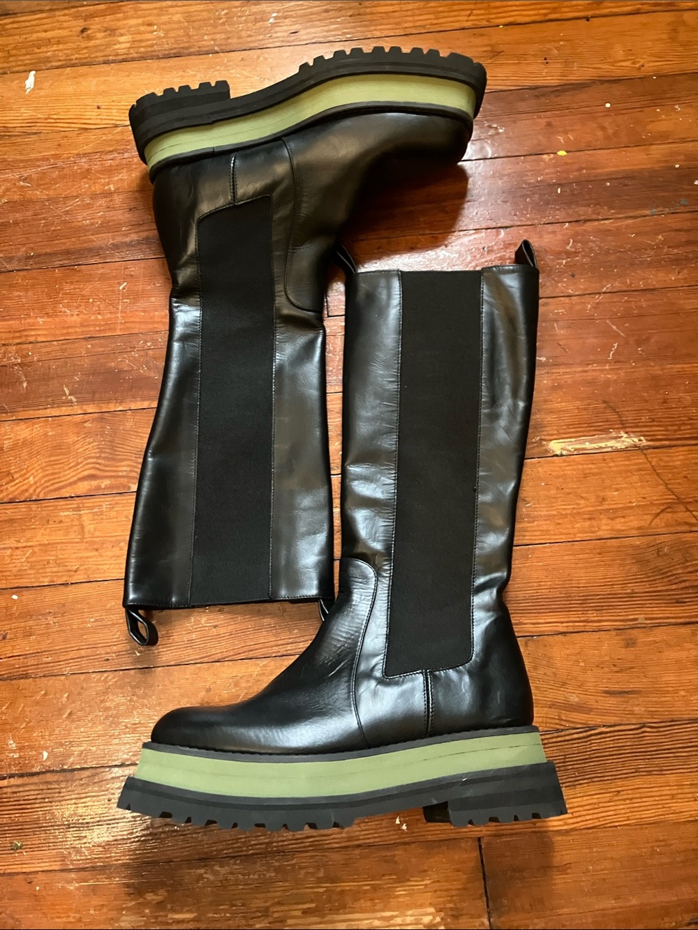 Paloma Barcelo Cira Knee High Platform Boots